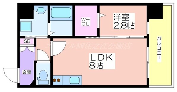 カウニスルーチェの物件間取画像